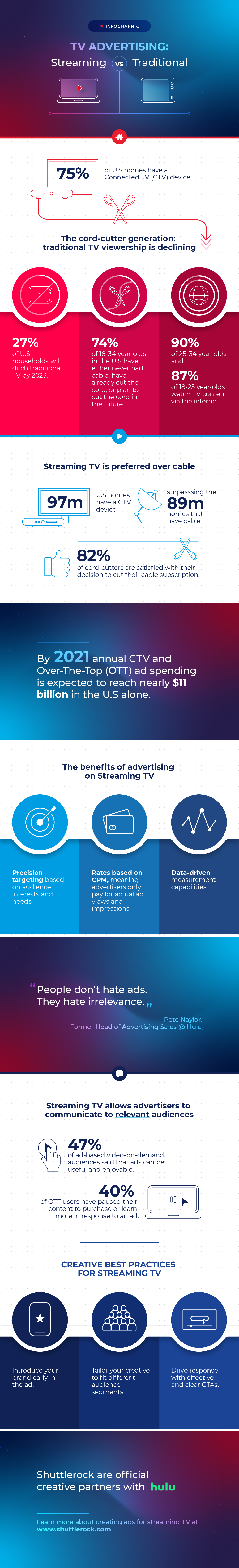 TV Advertising Infographic